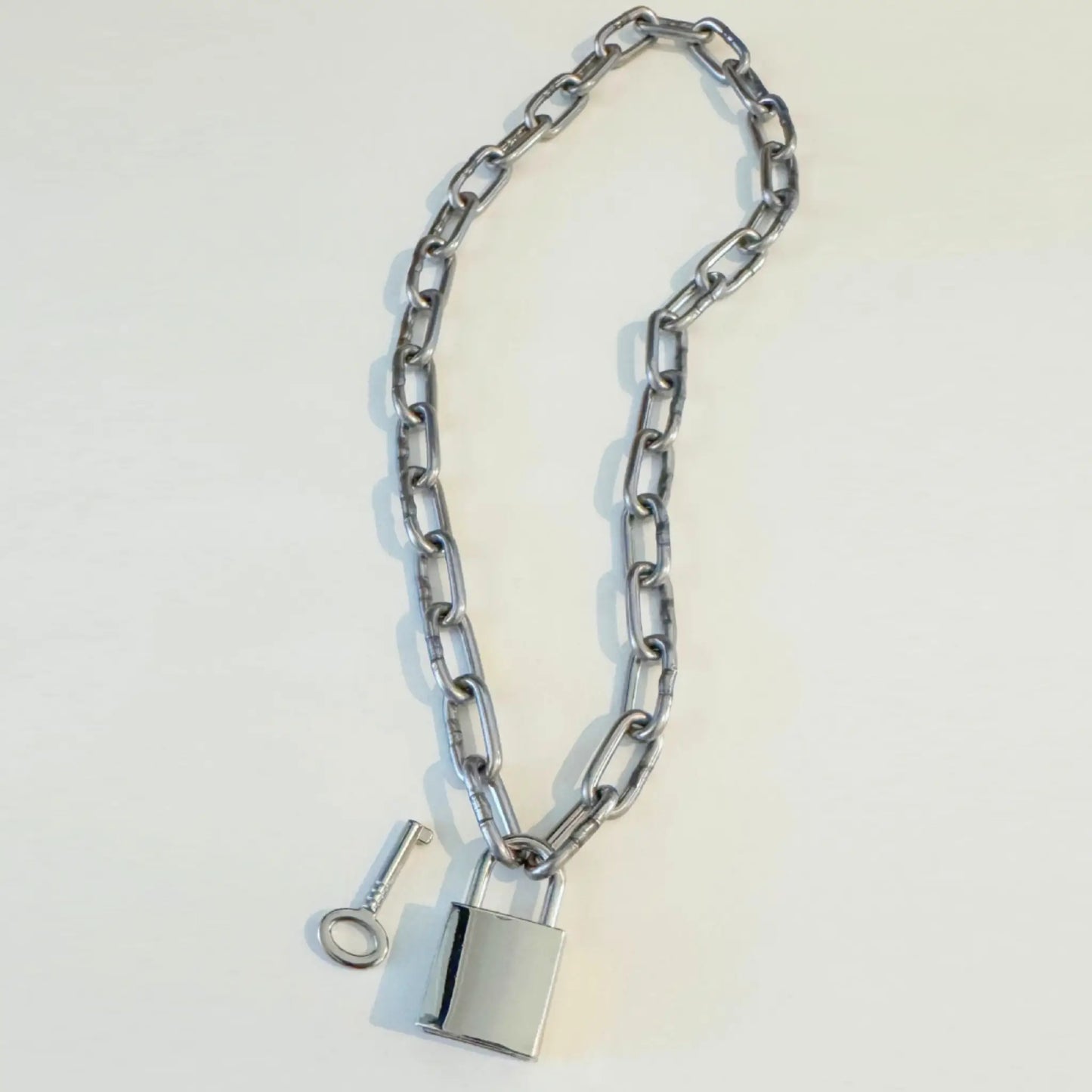 Light Duty Padlock Chain Necklace