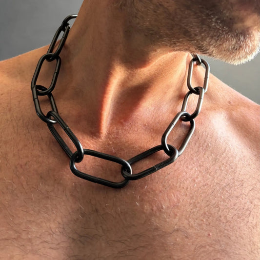Charcoal Chain Necklace