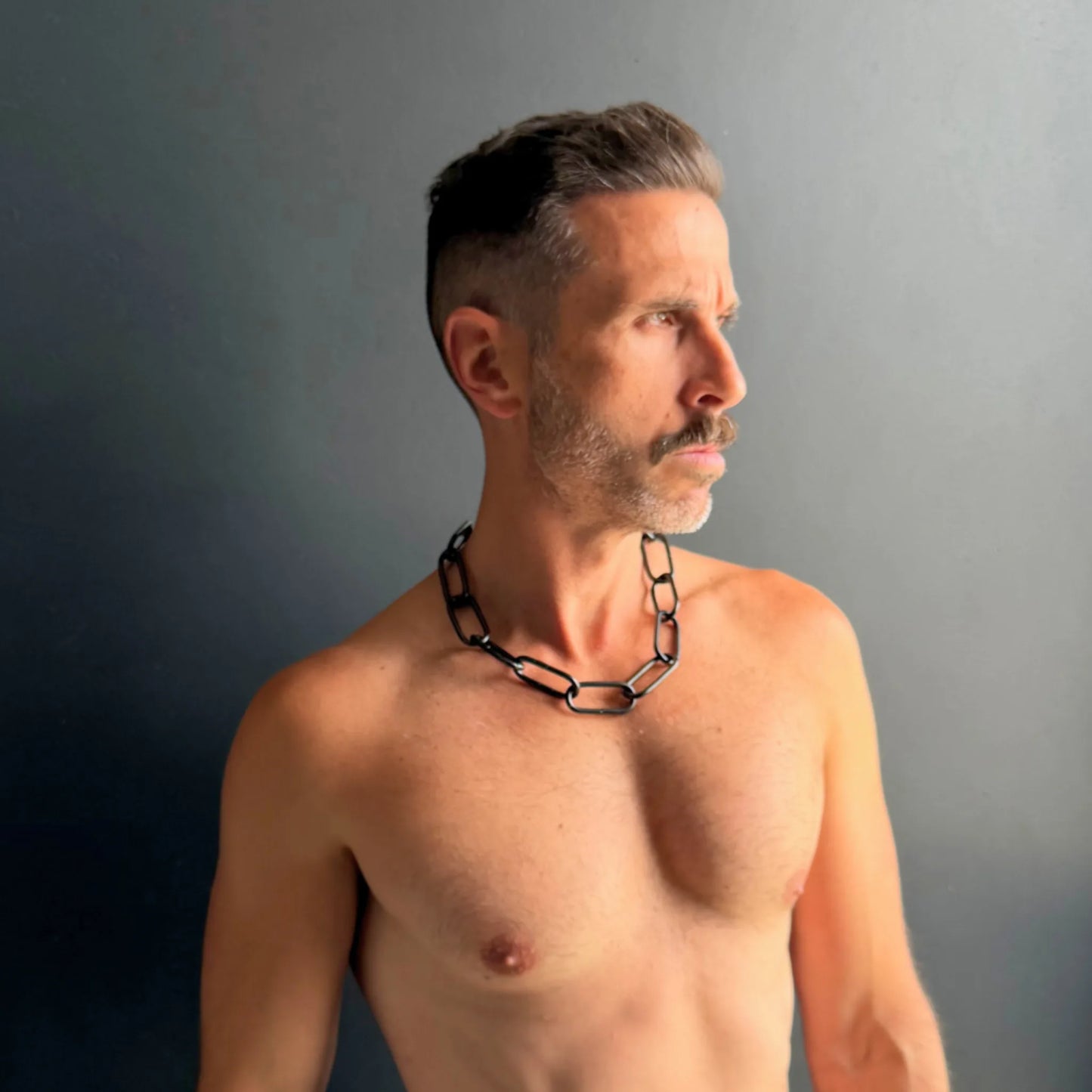 Charcoal Chain Necklace