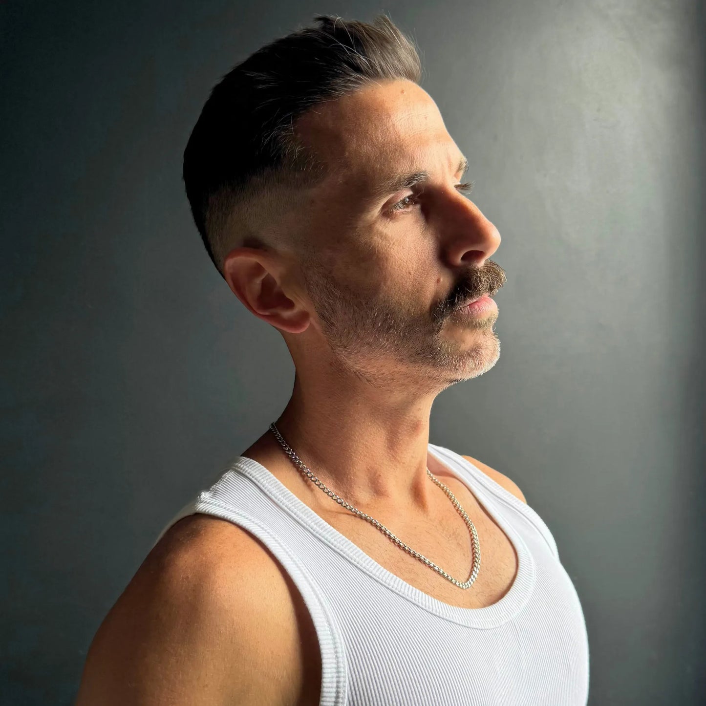 Silver 5mm Curb Chain Necklace