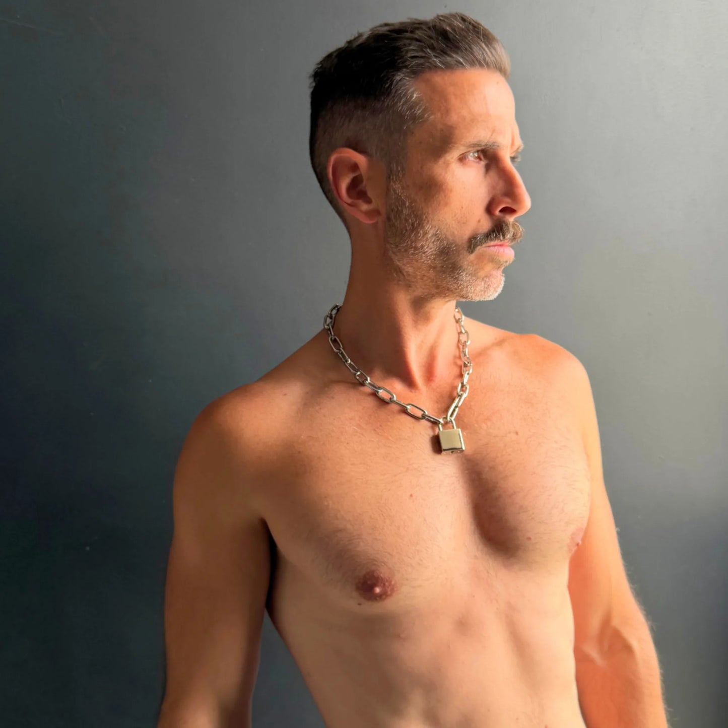 Light Duty Padlock Chain Necklace