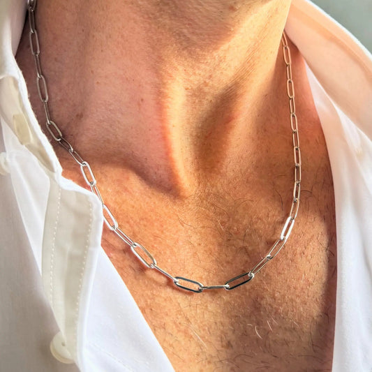 Paperclip Chain Necklace