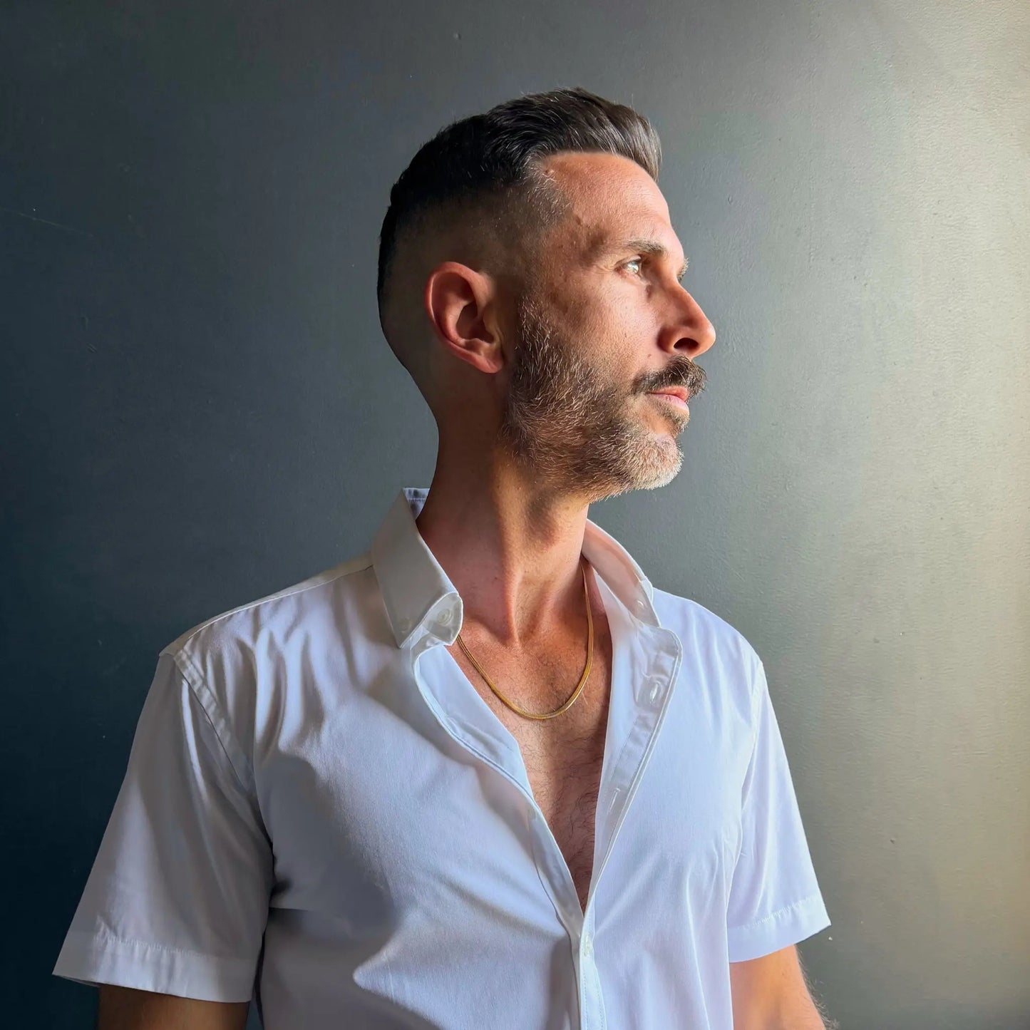 Gold 3mm Snake Chain Necklace