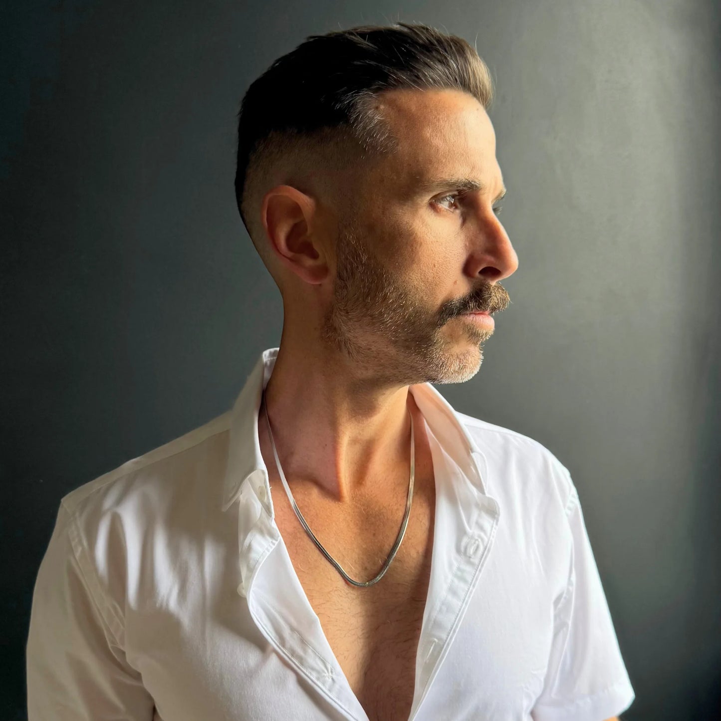 Silver 3mm Snake Chain Necklace