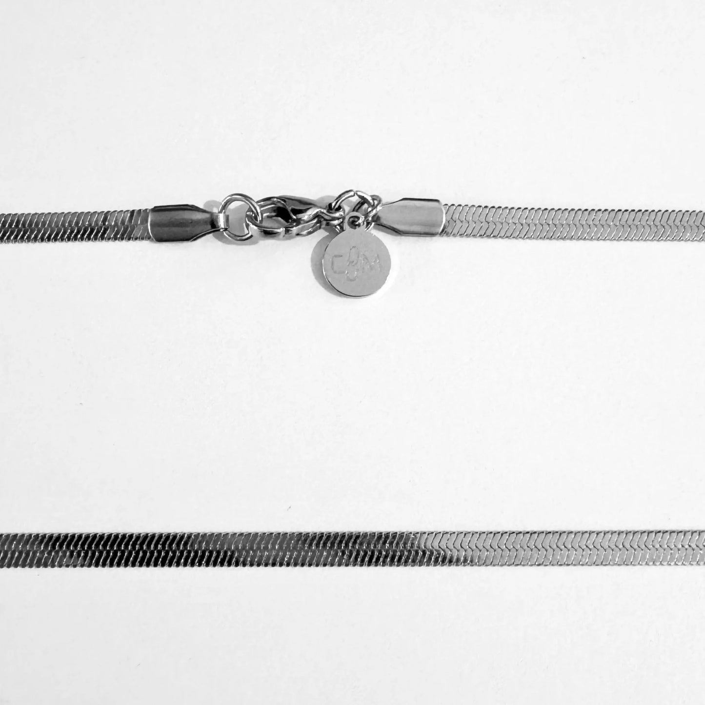 Silver 3mm Snake Chain Necklace