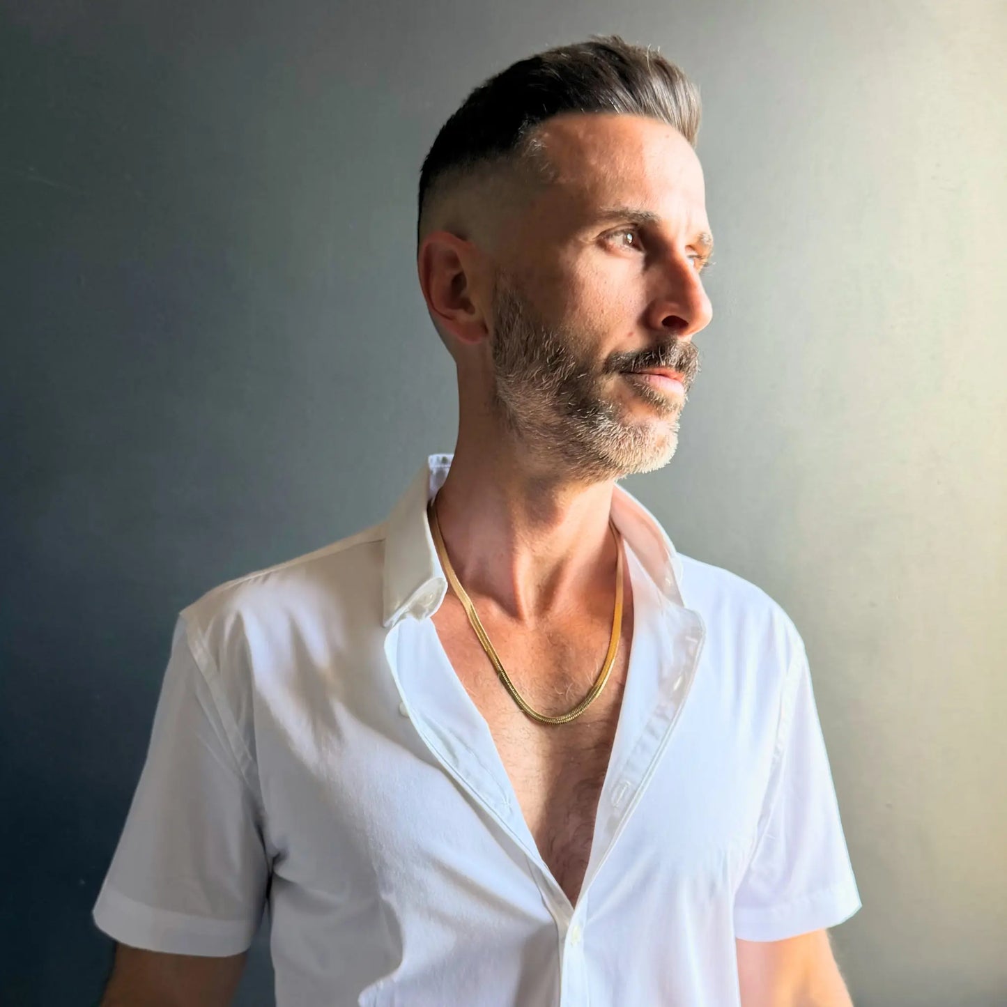 Gold 5mm Snake Chain Necklace